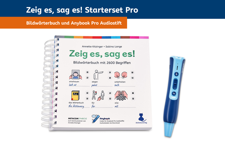 Cover for Anybook Pro StarterSet "Zeig es, Sag es!"